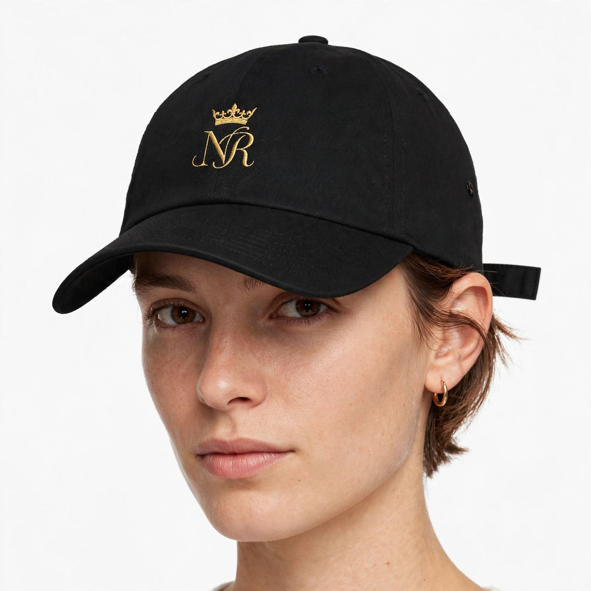 Nova Royal Purple Baseball Cap in Black