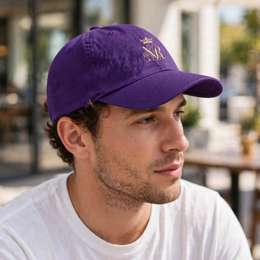 Nova Royal Purple Baseball Cap in Purple