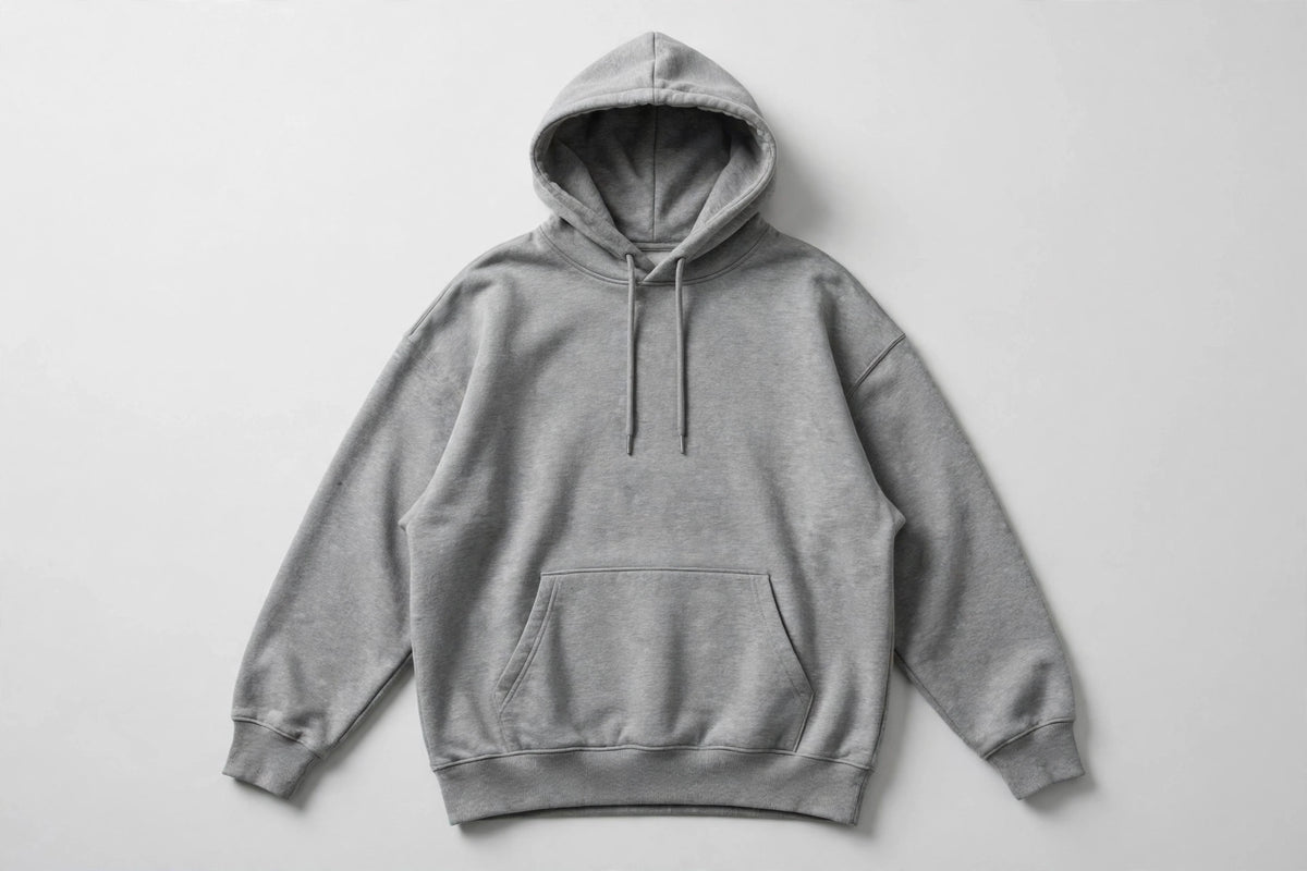 Women's Oversized Street Hoodie - Grey