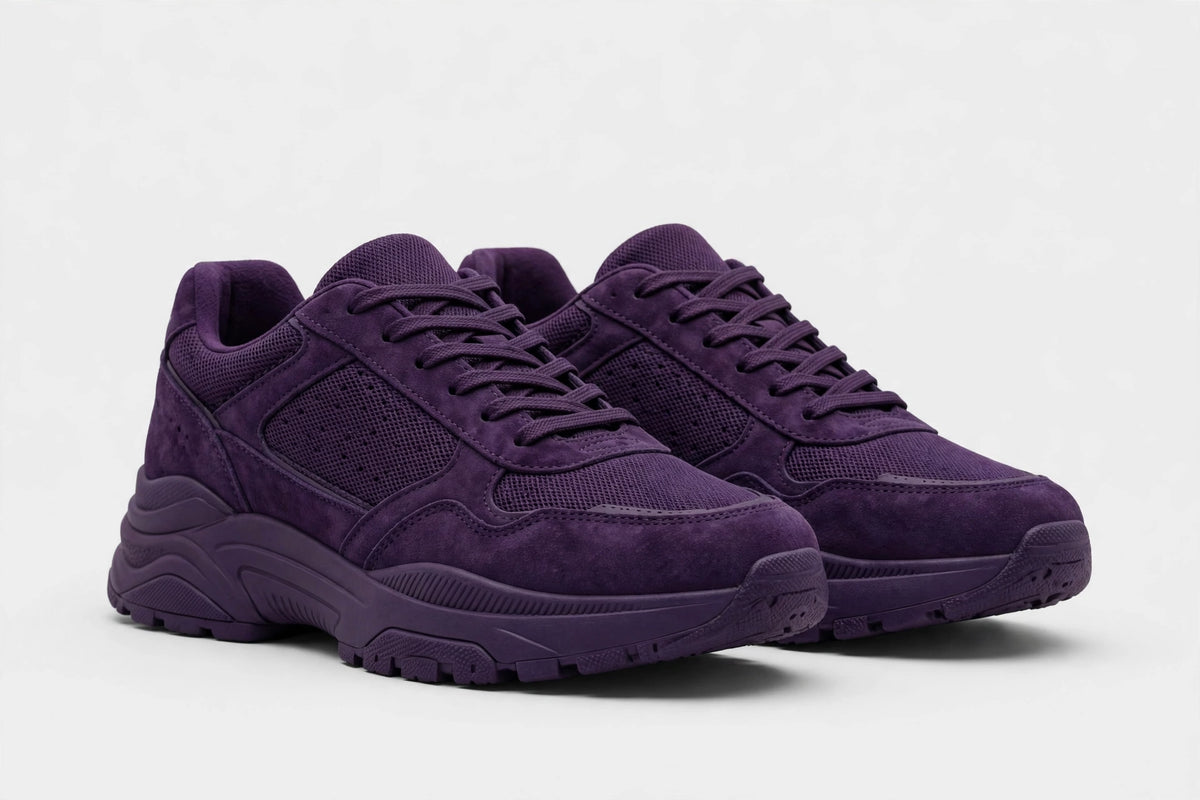 Men's Street Sneakers - Purple